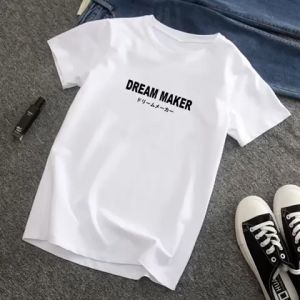 Baju kaos pria lengan pendek atasan pria baju kaos laki laki dewasa polos atasan pria oblong Dream Maker