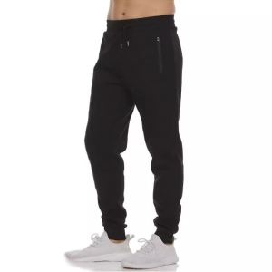2026 Autumn Winter Men Zip Pocket Fleece Pants Sports Casual Sweatpants Jogging Trousers Fitness Bottoms Outfit Streetwear EU