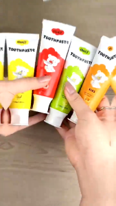 Kem Đánh Răng theCi Kids 6M+ 45g Cho Bé Chưa Biết Nhổ – An Toàn Khi Nuốt | Không Fluoride SLS