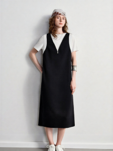 Toyouth | Đầm Hai Mảnh Giả V-Neck Dành Cho Mùa Hè