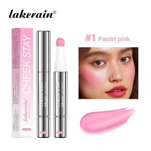 6 Colors Liquid Sponge Cheek Blusher Face Highlighter Long Lasting Natural Skin Tint Face Blush Sponge Wand For Cheek Makeup