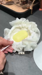 Bath Loofah 2 in 1 Exfoliating Ball With Drawstring Soap Saver Body Loofah Sponge Shower Puff