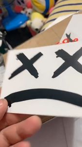 Devil Evil Face Sticker for Motor Motorcycle Stickers Waterproof Scary Eye Demon Smile Mad Sad Decals Vinyl Decal