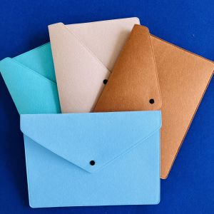 A4 Felt File Bag: Handheld Office Storage & Customizable Business Supplies