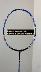 RAKET BADMINTON KANSA CAPTAIN / RAKET BULUTANGKIS KANSA ORIGINAL 28-30LBS