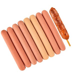 Licheng Ham Sausage Corn Hot Dog Spicy Crispy Sausage Ready to Eat Whole Box Snacks Leisure Bites Pork Flavor Universal Use