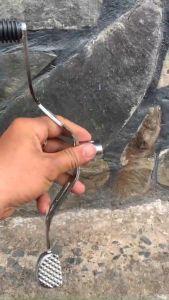 Cần số xe EXCITER 150 kiểu phay lỗ xi inox