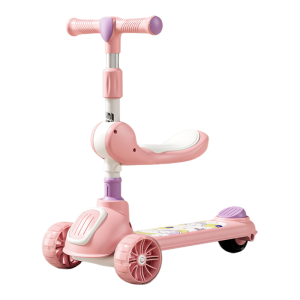 YIHECHUYAO | Multi-Function Kids Scooter 3 in 1 Sit Ride Walk
