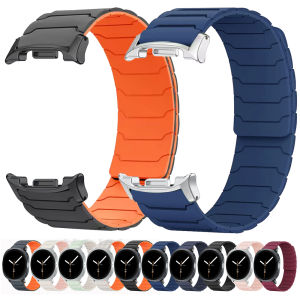 Sports Silicone Strap For Samsung Galaxy Watch 8 40mm 44mm Magnetic Loop Band Bracelet Galaxy Watch 8 Classic 46mm Accessories
