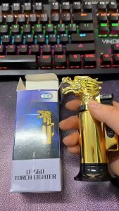 Bật Lửa Gas Khò Đầu Rồng Khò Thực Phẩm Mồi Bếp Lửa Cực Mạnh Chuyên Dụng ( Xài Gas - Kèm Đế)