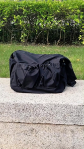 Messenger Bag Male Literary Couple Youth Solid Color Tooling Messenger Bag Street Wear Fashion Style Shoulder Bag