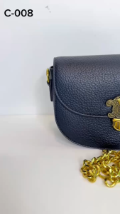 Tas Selempang Wanita Fashion Import Tas C-008  Bahu Kualitas Kulit Pu Premium