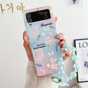 เคสฝาพับ Samsung Z 3สำหรับ Samsung Galaxy Z Flip 4บางพิเศษของที่มีการรักษากันตกป้องกันโทรศัพท์ฝาแข็งเคสพีซีสำหรับ Samsung Galaxy Z Flip 4