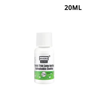 20/100ml Car Plastic Trim Coating Long Lasting Hydrophobic Exterior Restorer Aging Plastics Turn Black Bright Dirt Wax Residue