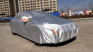 Prakan EOSM ผ้าคลุมรถยนต์ ผ้าคลุมรถ เต็มคัน รถเก๋ง ขนาดเล็ก ทุกรุ่น ไซต์ MXLXXL ​ผ้าคลุมรถอย่างหนา ทำมาจากวัสดุ