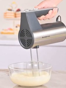 【10 year warranty】3in1 Electric Hand Mixer Portable 5 Speed for Stirring Meat Dough Eggs （Hand Mixer Hand Mixer Electric Handheld Baking Hand Mixer）