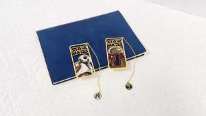 Star Wars | Dấu Trang Hợp Kim Star Wars Bộ Sưu Tập Phim Giả Tưởng Thiết Kế Hình Học Phụ Kiện Sách Dành Cho Những Người Yêu Thích Đọc Sách Và Đồ Dùng Học Tập