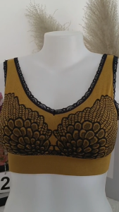 SB-118 ⚡SALE⚡ เสื้อชั้นในสาวอวบ บราแบบสวม เสื้อผ้าแฟชั่น สปอร์ตบรา บราไร้ขอบ ไร้โครง