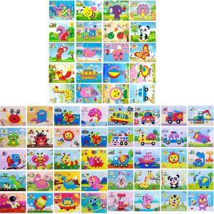 EVA DIY 3D Stereo Creative Art Craft Sticker Foam Children Fun Activity Party Gift Door Gift Kindergarten