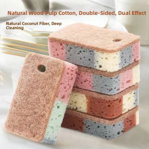 AOHU | Oil-Removing Kitchen Double-Sided Thickening Cleaning Sponge