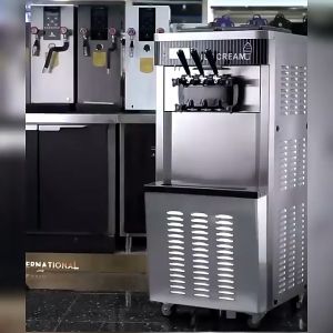 MÁY LÀM KEM DONPER 3 VÒI TỰ ĐỘNG