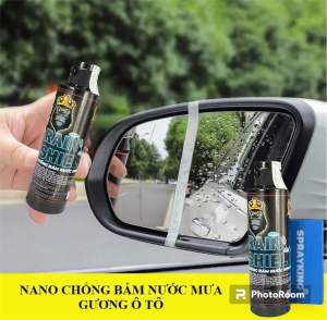 [TẶNG KÈM MÚT] CHAI XỊT CHỐNG BÁM NƯỚC MƯA Sprayking kính và gương chiếu hậu xe ô tô