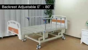[Same Day Delivery] Hospital Bed 5 Function Electrical (M13) + Mattress + Dining Table + IV Pole