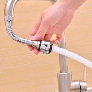 Kepala Kran Air Putar 360 Derajat Turbo Flex Faucet | Sprayer Adaptor Sambungan Keran Dapur Wastafel Cuci Piring
