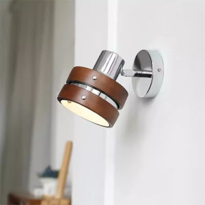 Nordic Wall Lamp Wood Modern Wood LED Wall Light Indoor Lighting Room Decor For Bedroom Living Room Sconces Light Fixture Beside