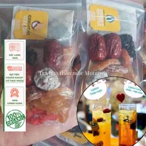 Trà lipton cam thảo xí muội Trà hoa thảo mộc Mommy