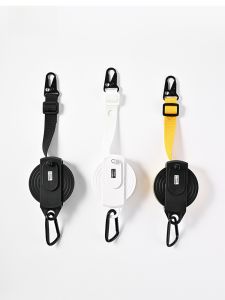 Portable Folding Anti-slip Clothesline for Travel Camping Outdoor Drying Rack Plastic Material Travel Storage Organizer