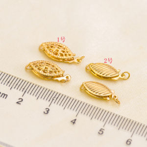 Handmade 925 Silver Clasp Pearl Accessories Freshwater Natural Pearl Necklace Bracelet Clasp DIY Jewelry Accessories