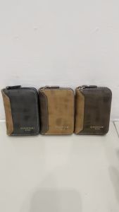 Kingdushi Card Holder Wallet K95-2: Dompet Kartu Resleting Muat Banyak Bahan Sintetis