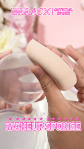 URRACX Spons Puff Bentuk Super Lembut Kualitas Tinggi basah dua tujuan makeup menetapkan sponge Blender Wajah