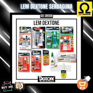LEM BESI / LEM EPOXY / LEM CAMPUR DEXTONE PLASTIC STEEL 5 MENIT 12GRAM