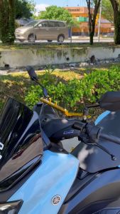 [READY STOCK] NMAX 155 V3 Handle Bar CNC Aluminum Cross Bar NVX XMAX Yamaha Motorcycle Universal NMAX V1 V2 Turbo Neo Accessories