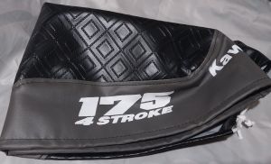 Version 2 Diagonal Embossed Design Kawasaki Barako Seatcover