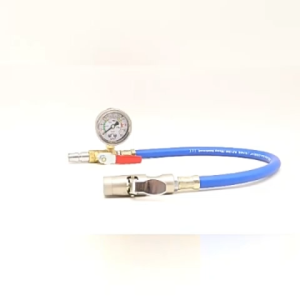 Máy bơm hơi đa năng mới nhất tự khóa đo áp suất lốp xe khí dầu bơm nhanh tiện dụng