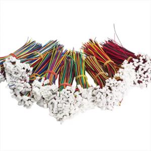 10Pair 28AWG Male/Female Plug JST 1.25mm 2Pin 3Pin 4Pin 5Pin 6Pin Socket Terminal Connector with Wire Cables 100mm Connector