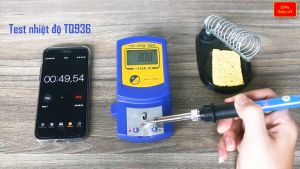 Set mỏ hàn thiếc mini 220V 60W với 5 mũi hàn tiện dụng - Nội địa Trung Quốc