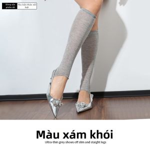 peach-box | Vớ Thể Thao Mỏng Thoáng Khí Đen