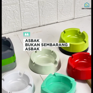 Asbak Melamin Aesthetic Asbak Persegi Murah Anti leleh Asbak Cafe Hotel Resto
