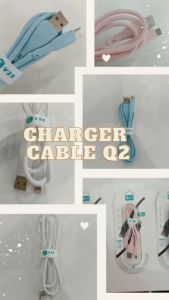 V2S Q2 3A Maximum Current Fast Charger&Sync Cable 1Meter. Lightning-Micro-TypeC