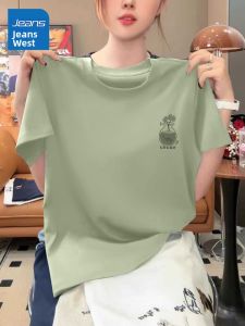 Jeanswest | Áo Thun Tay Ngắn Form Rộng cho Bé Gái Kiểu Mới 2026
