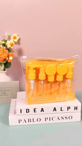 6 in 1 Traveler Empty Bottle Set for Travel Organizer Liquid Soap Dispenser Bottle Gift Giveaways