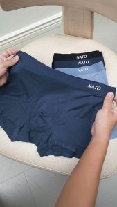 COMBO Quần Lót Nam PROFIT & SLIP Boxer Trơn Vải Lụa Băng Tự Nhiên Thun Lạnh Cao Cấp Màu Đen Xanh Xám Tam Giác Sịp Đùi NATO