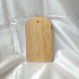 Talenan Kayu Pinus Ukuran Kecil 22x12.5 Model Gunungan