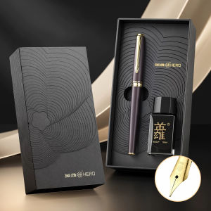 HERO | Hero E121 Clear Nib Bút Máy Bộ Hộp Quà Tặng Sang Trọng Dành Cho Nam Và Nữ Văn Phòng Kinh Doanh Tinh Tế Viết Chữ Ký Bút