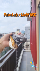 Balon Latex motif HBD / Balon latex HBD / Balon Karet tulisan HBD grosir per pak murah