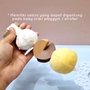 Learning Time Many Balls Mobile - Mainan Gantungan Bayi Baru Lahir / Newborn Stimulasi Sensorik Usia 0-6 Bulan